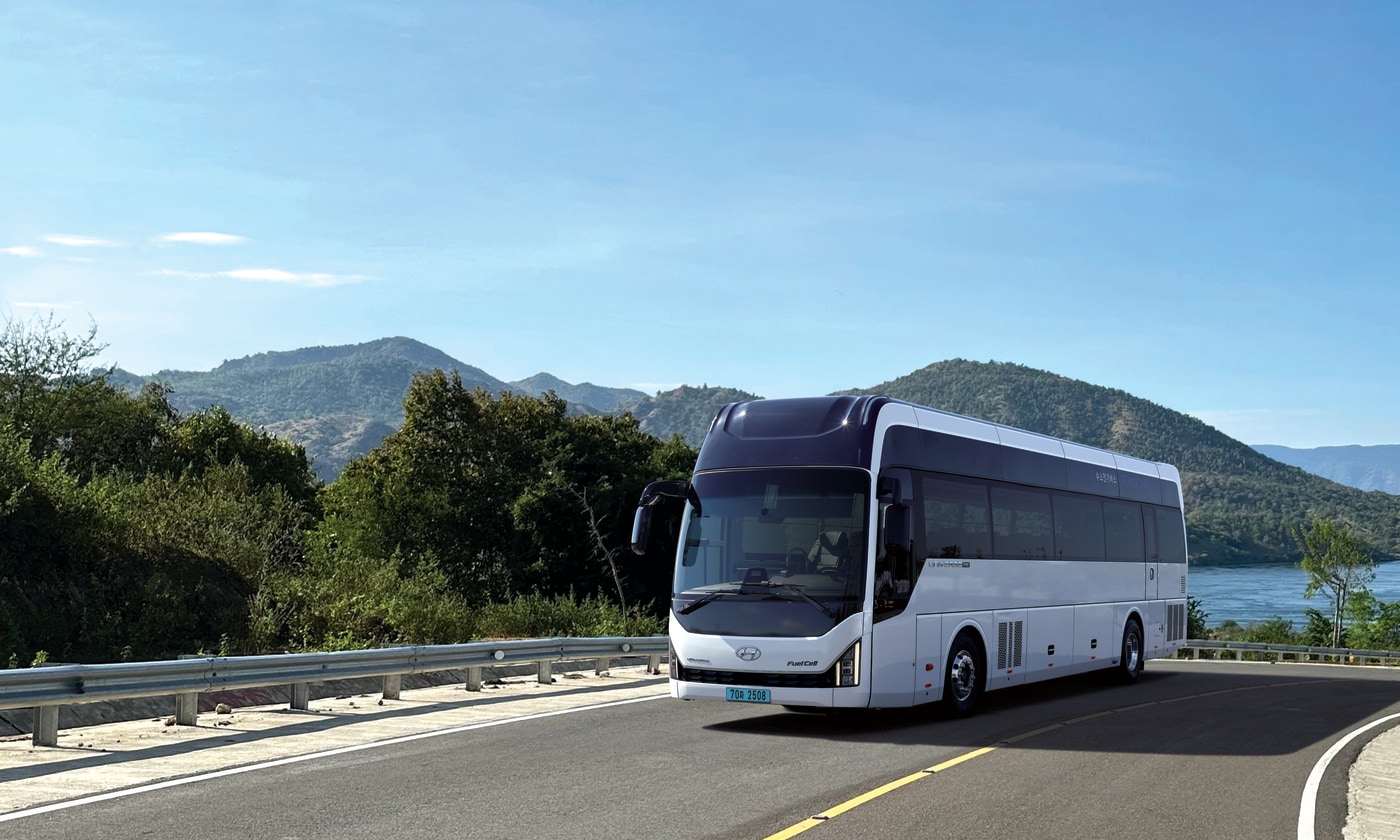 유니버스 수소전기버스(FCEV). (현대자동차 제공)