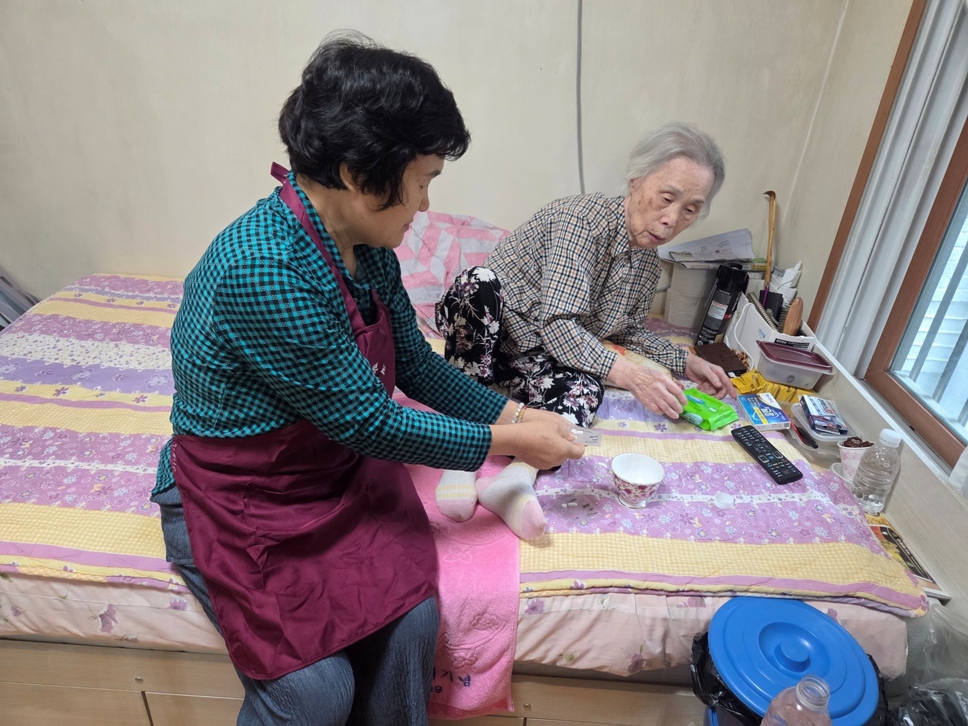 돌봄SOS 서비스 지원(성동구 제공)