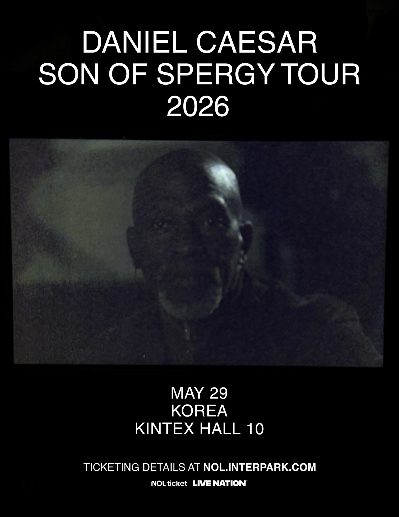 다니엘 시저 내한공연(라이브네이션코리아 제공)