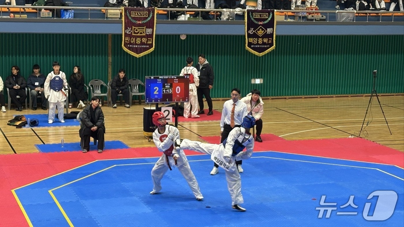 대표 선발전 모습.(부산시교육청 제공. 재판매 및 DB금지)