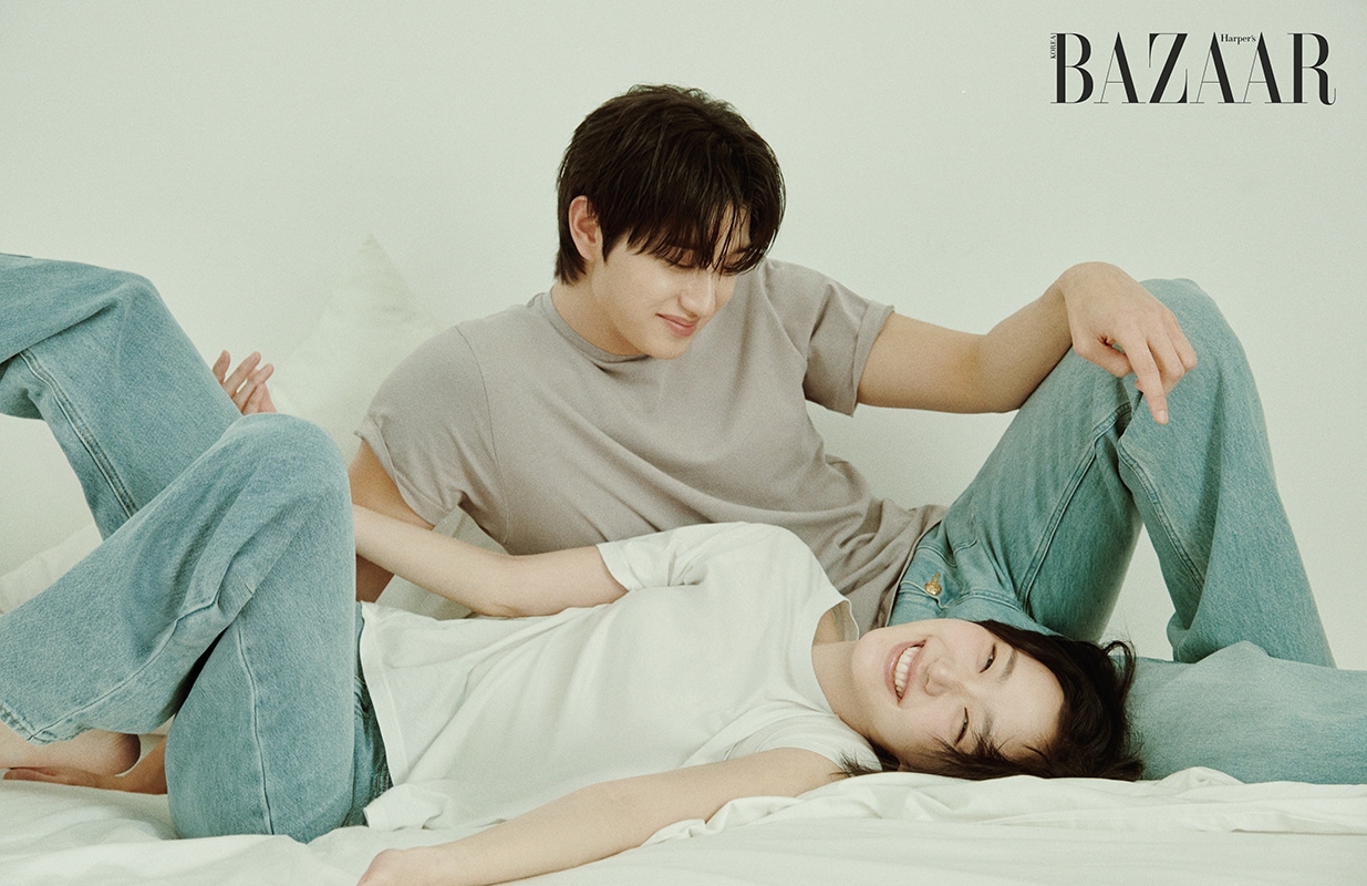 배우 김고은, 김재원 / 하퍼스 바자