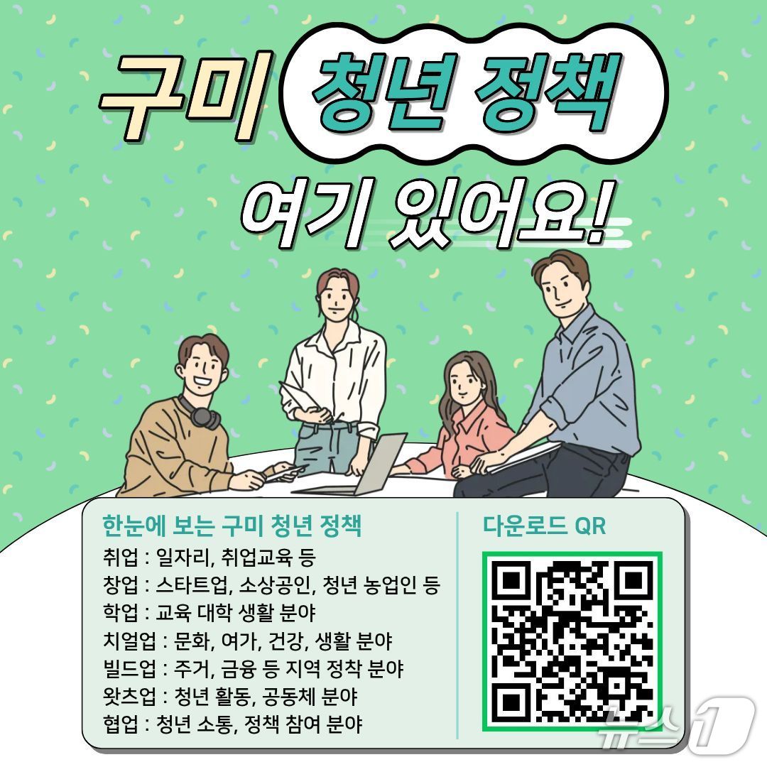 구미 청년 마스터북 안내문.(구미시 제공, 재판매 및 DB 금지)