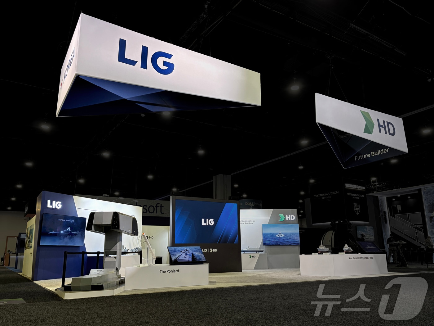 SAS 2026 LIG D&A 부스 전경. (LIG D&A 제공. 재판매 및 DB 금지) 2026.4.21 ⓒ 뉴스1