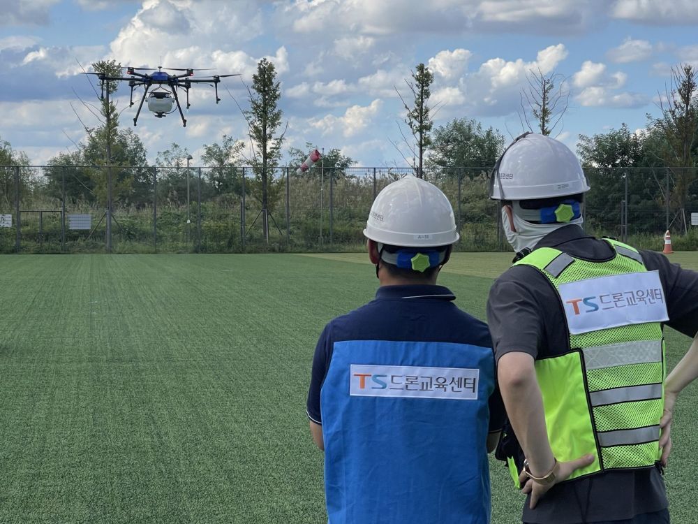 TS 드론 임무특화교육 모습.(한국교통안전공단 제공)뉴스1ⓒ news1