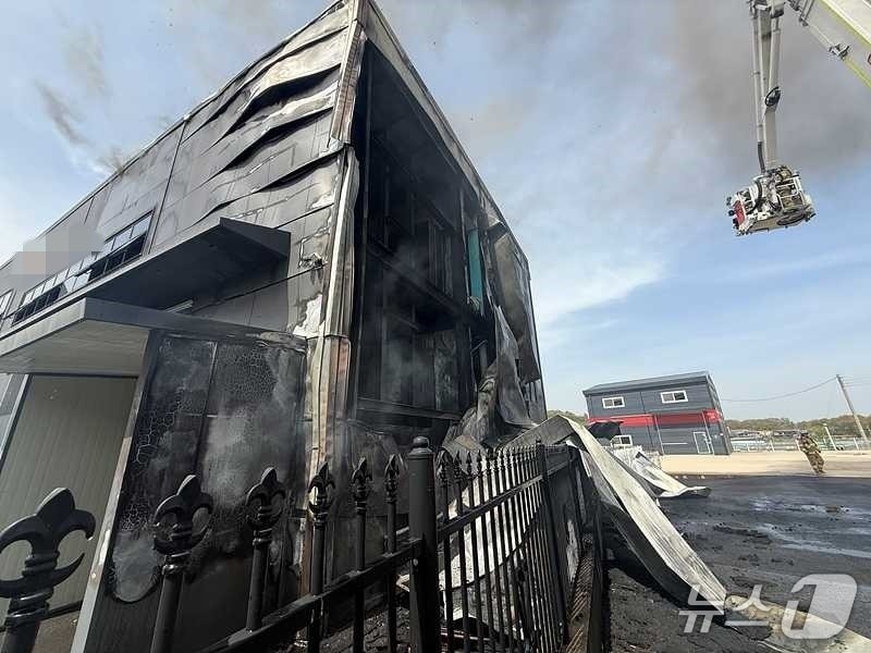 화재현장(경기 김포소방서 제공/뉴스1)