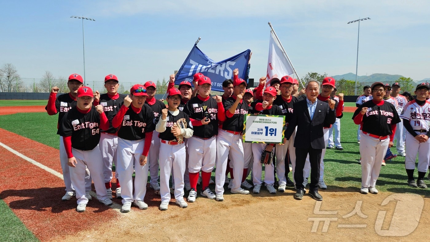 승리 거둔 광주 동구 발달 장애인 청소년 E.T 야구단 (광주 동구 제공. 재판매 및 DB 금지) 