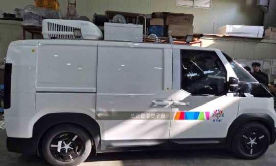 '이동형 온실가스 관측 사업' 차량(충남도 제공. 재판매 및 DB금지)/뉴스1