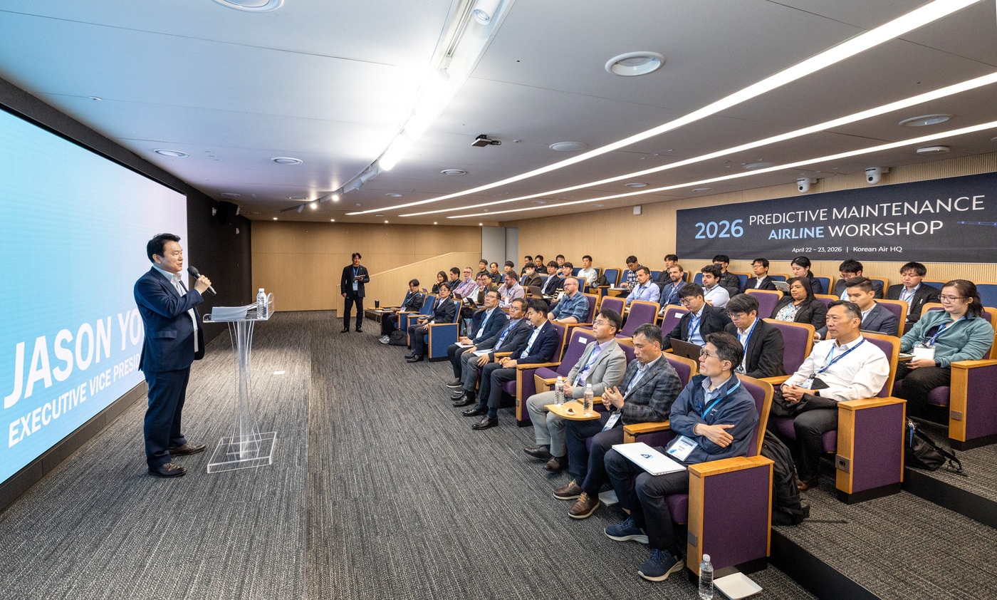 예지정비 글로벌 항공사 워크숍.(대한항공 제공) 