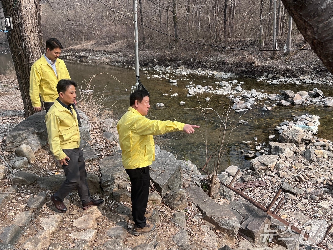 강원 춘천시, 하천·계곡 및 주변 지역 불법시설 전수조사 현장.(춘천시 제공, 재판매 및 DB금지)