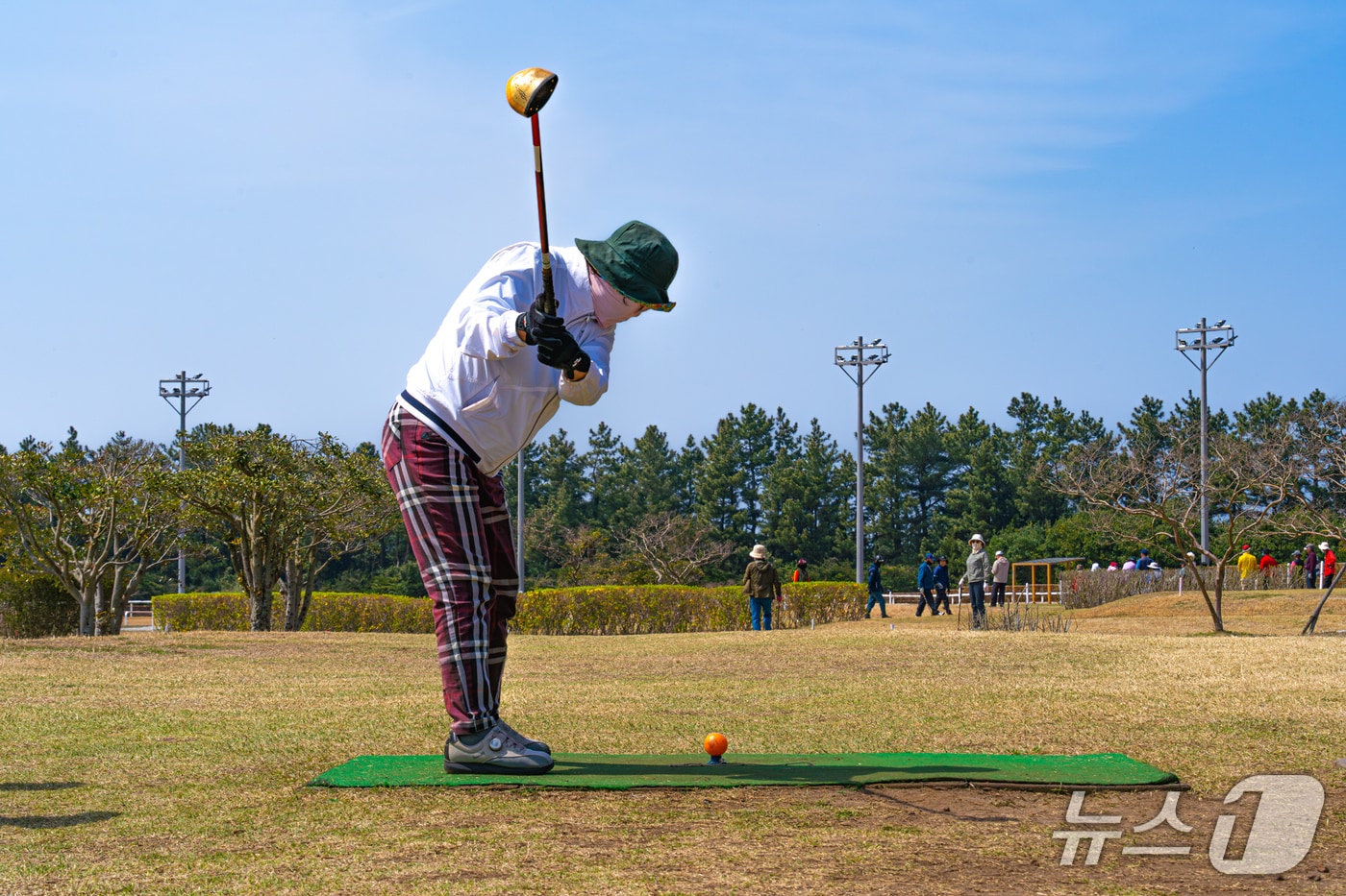 렛츠런파크 제주 말테마 파크골프장.(한국마사회 제주본부 제공. 재판매 및 DB 금지)