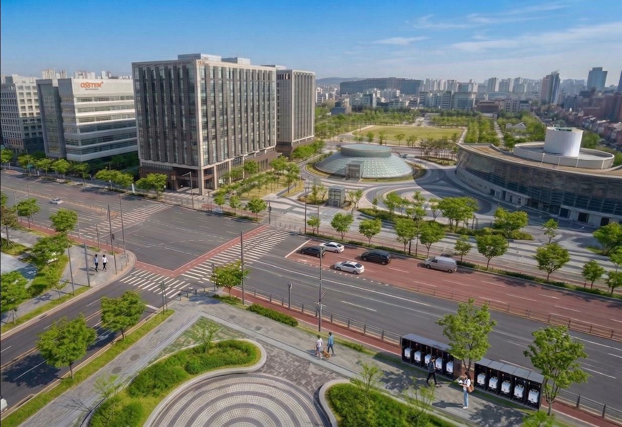로봇스테이션 조감도