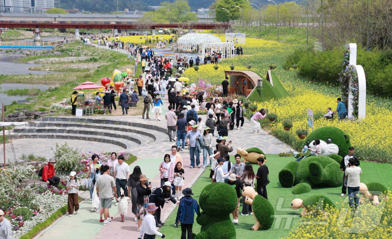 2026 화순 봄꽃축제.(화순군 제공, 재배포 및 DB 금지) ⓒ 뉴스1