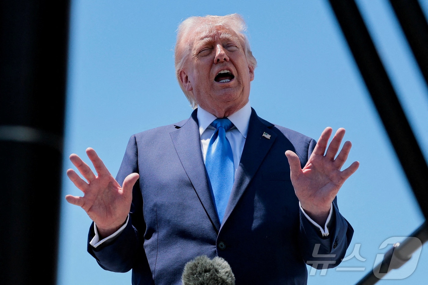 도널드 트럼프 미국 대통령. 2026.04.25 ⓒ 로이터=뉴스1