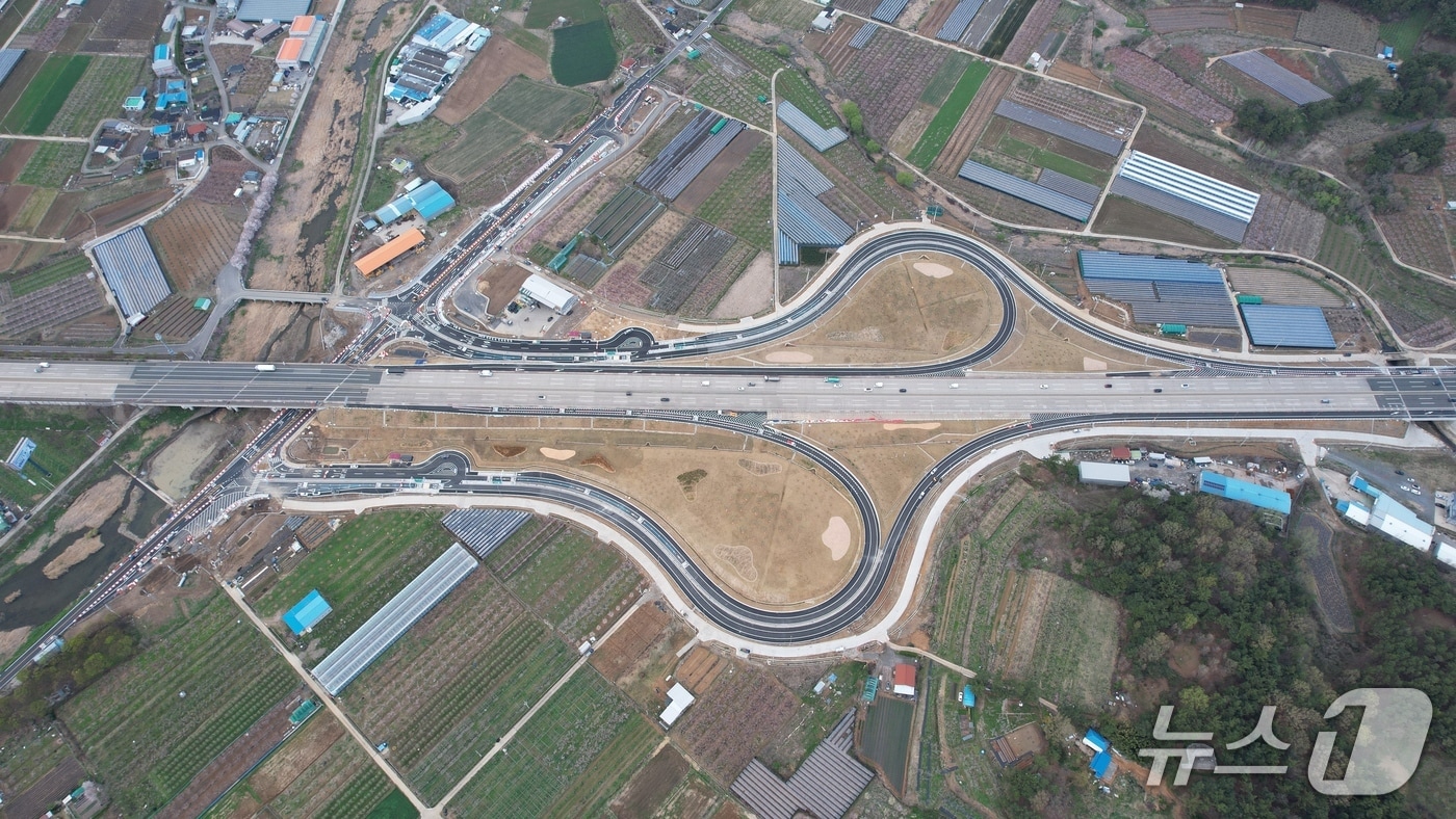 경부고속도 서영천 하이패스 IC가 오는 30일 개통된다.(도로공사 제공. 재판매 및 DB금지)/뉴스1