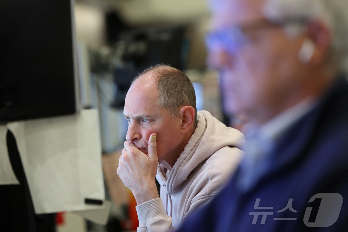 미증시 트레이더들. ⓒ 로이터=뉴스1