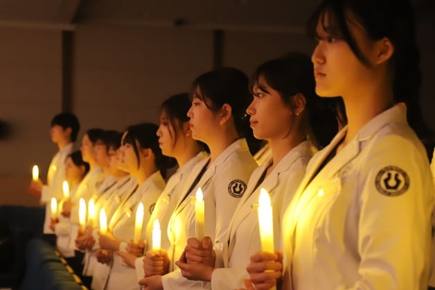 청주대학교 나이팅게일 선서식(청주대 제공. 재판매 및 DB금지)