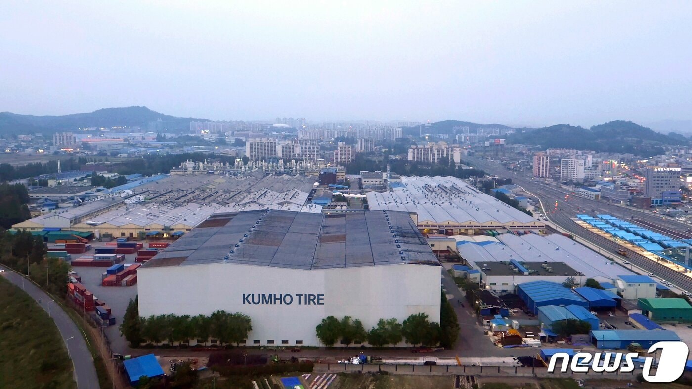 금호타이어 광주공장/ ⓒ 뉴스1 박영래 기자 