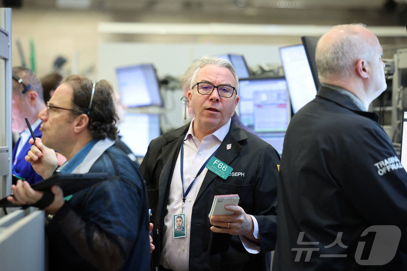 미증시 트레이더들. ⓒ 로이터=뉴스1