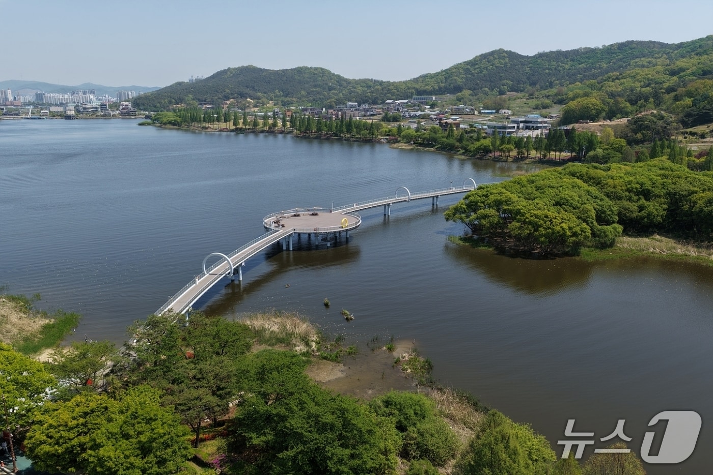 신정호정원 달빛누리교.(제공. 재판매 및 DB금지)