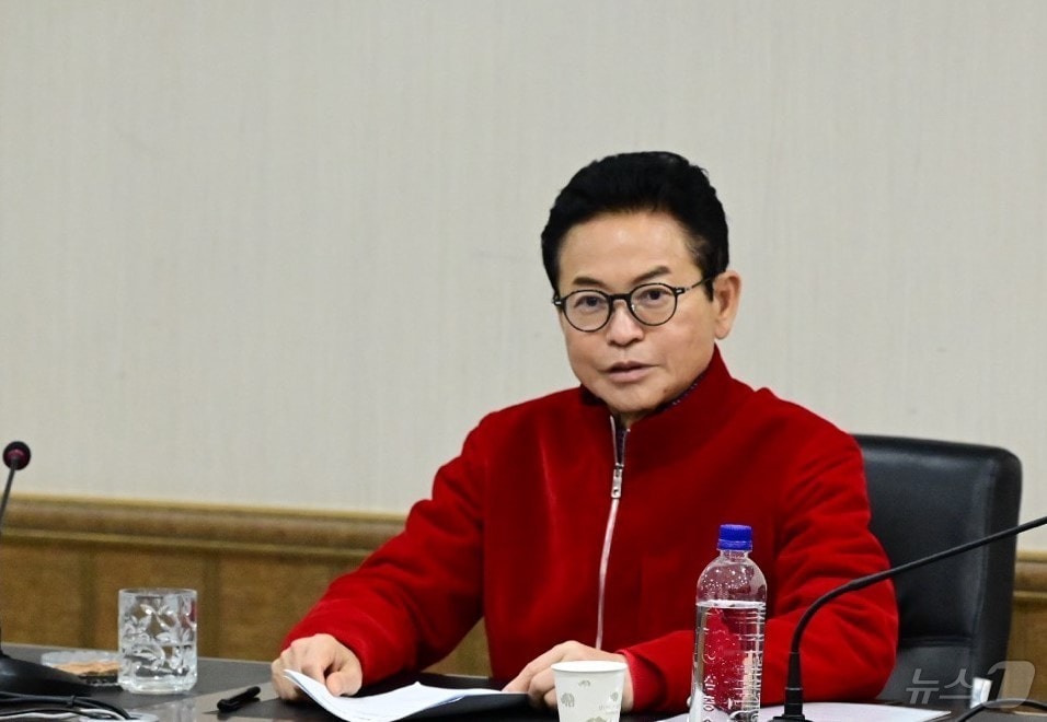 이철우 국민의힘 경북도지사 예비후보가 29일 “울릉도를 대한민국의 싱가포르형 특별섬으로 만들겠다”고 말했다. /뉴스1