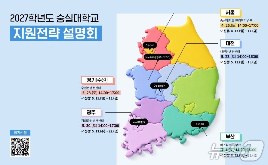 2027학년도 숭실대학교 지원전략 설명회.(숭실대 제공)