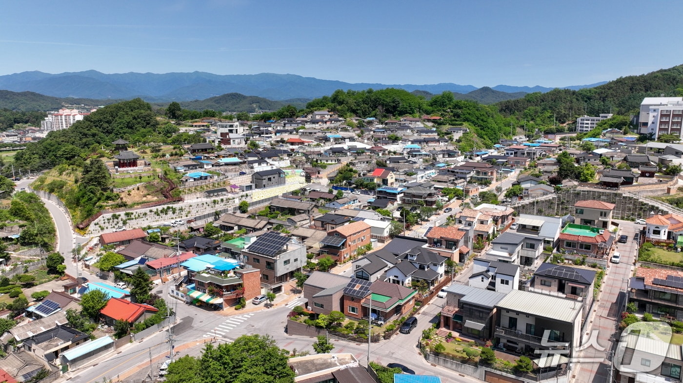 도시재생사업이 진행되고 있는 영주시 관사골 전경(영주시 제공. 재판매 및 DB금지)2026.4.30/뉴스1