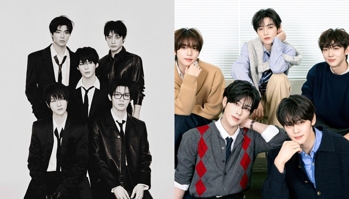 제로베이스원(왼쪽), 앤더블