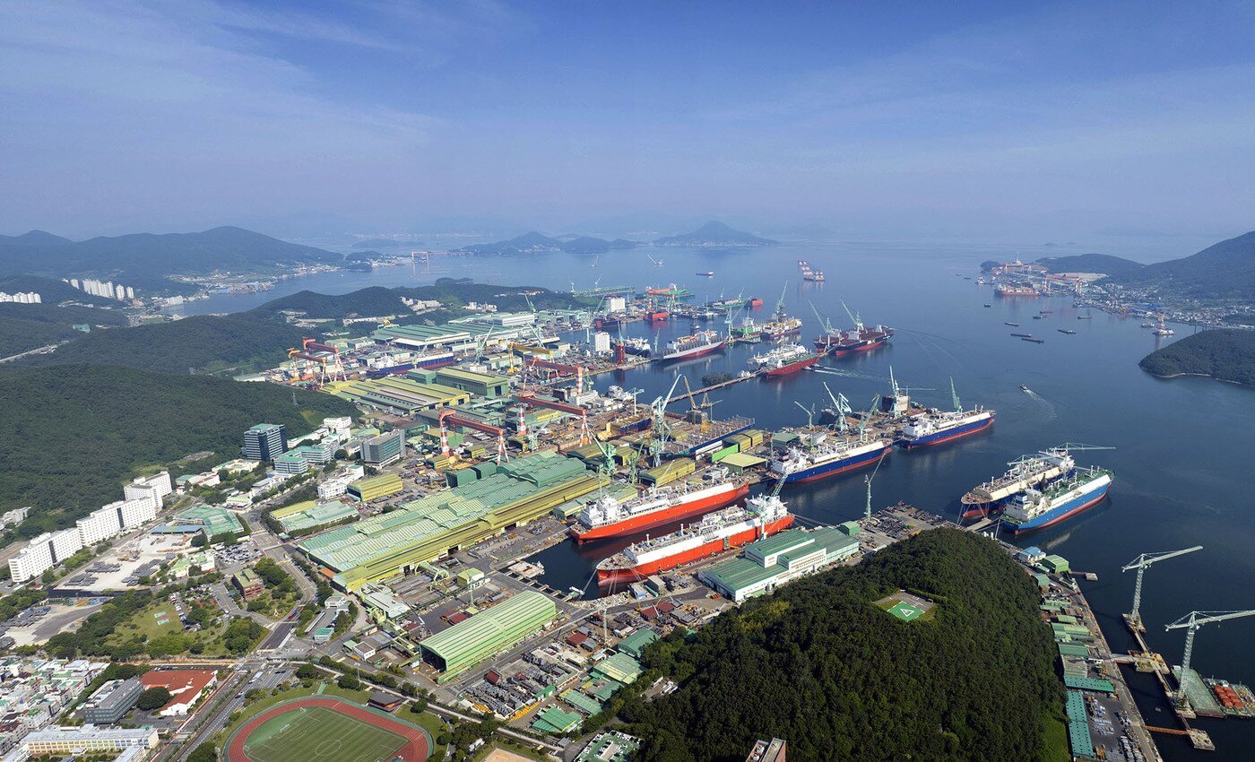  삼성중공업 거제조선소 전경. (삼성중공업 제공)