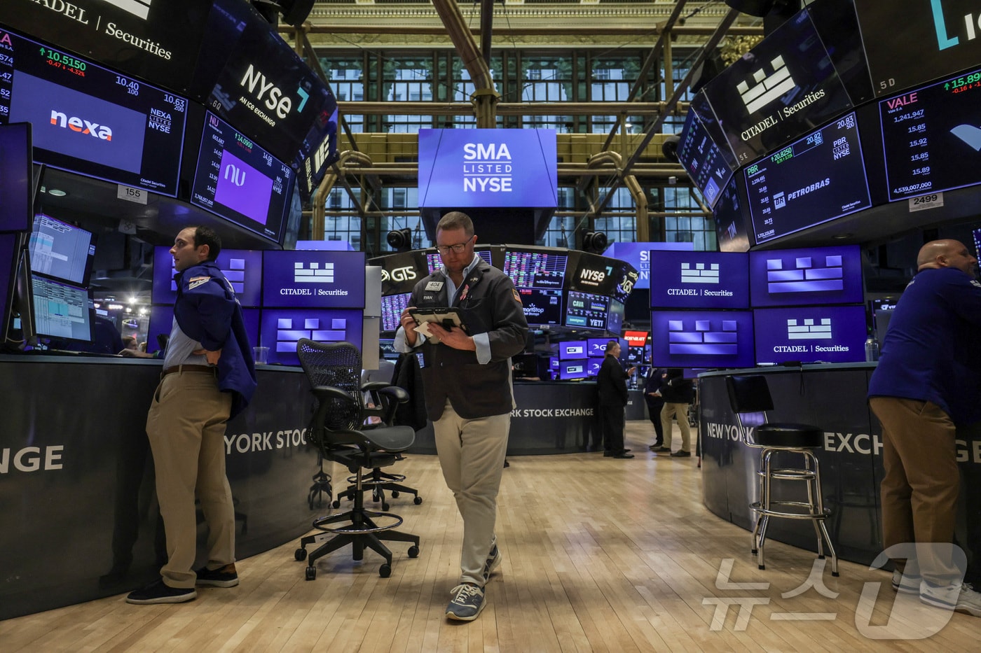 뉴욕증시 트레이더들. ⓒ 로이터=뉴스1