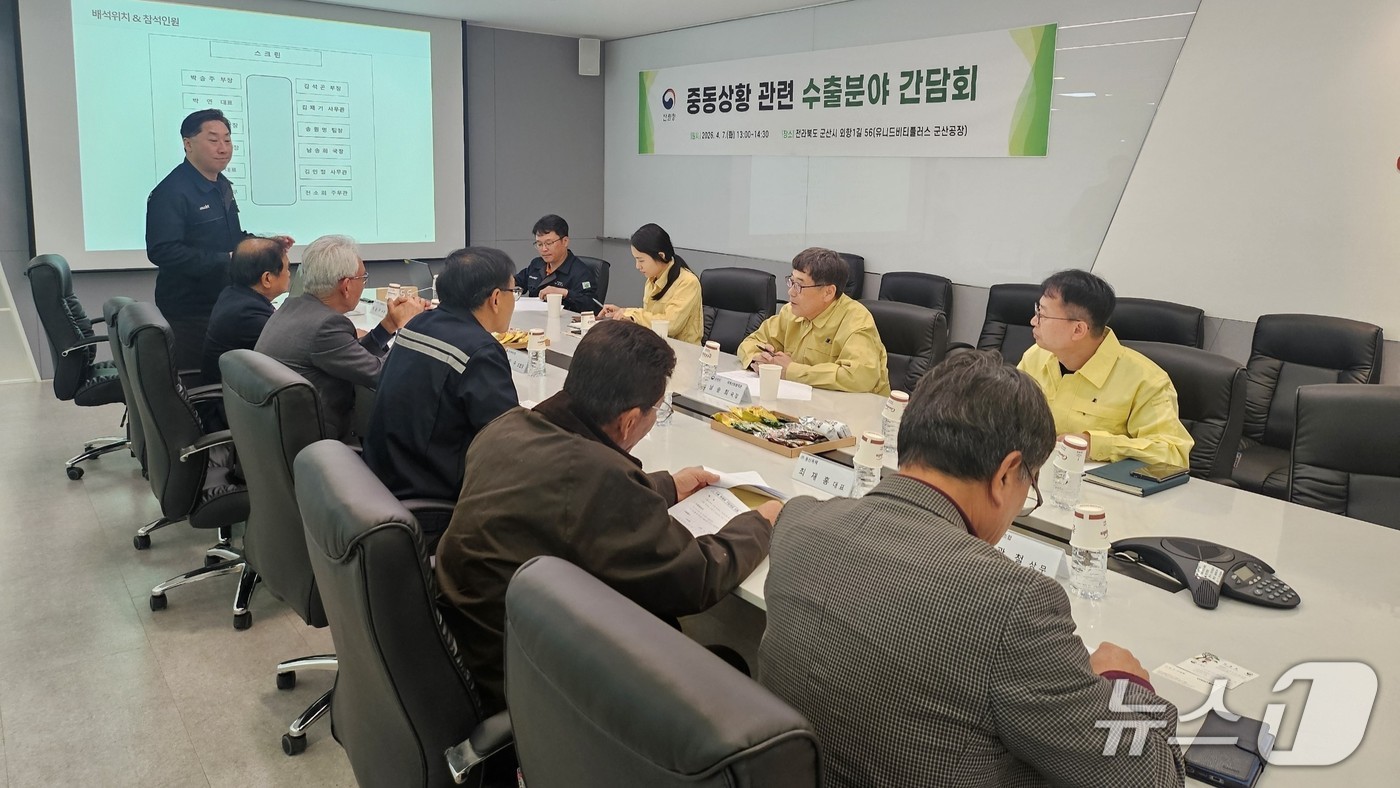 산림청은 최근 중동전쟁 관련 물류 애로, 수출 위축 우려 등 대응방안 논의를 위한 간담회를 개최했다.(산림청 제공.재판매 및 DB금지)/뉴스1