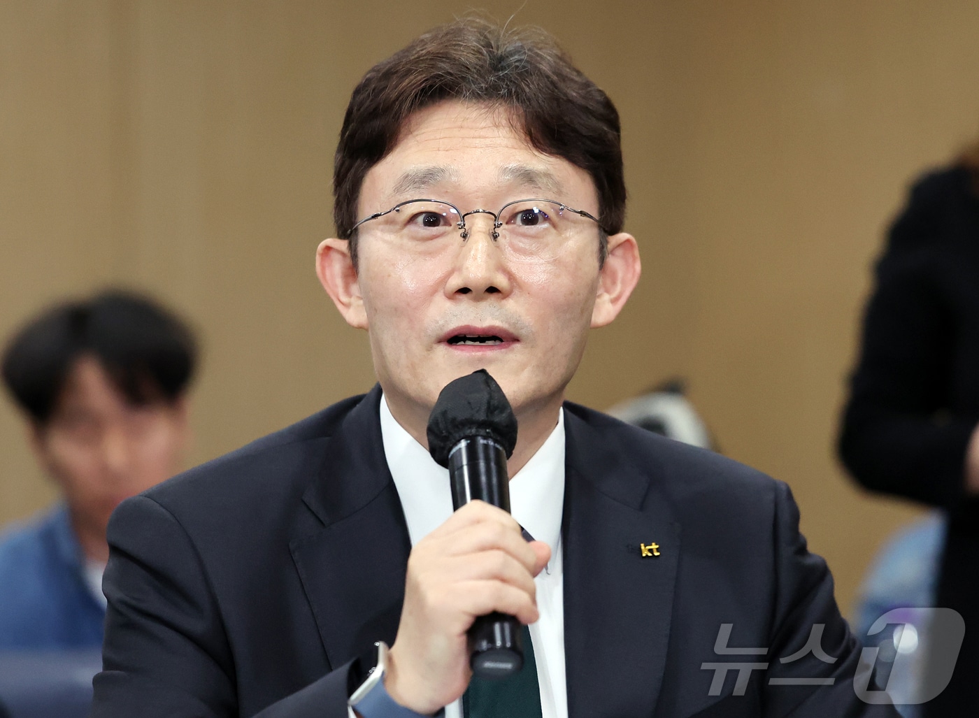 박윤영 KT 대표 ⓒ 뉴스1 김진환 기자