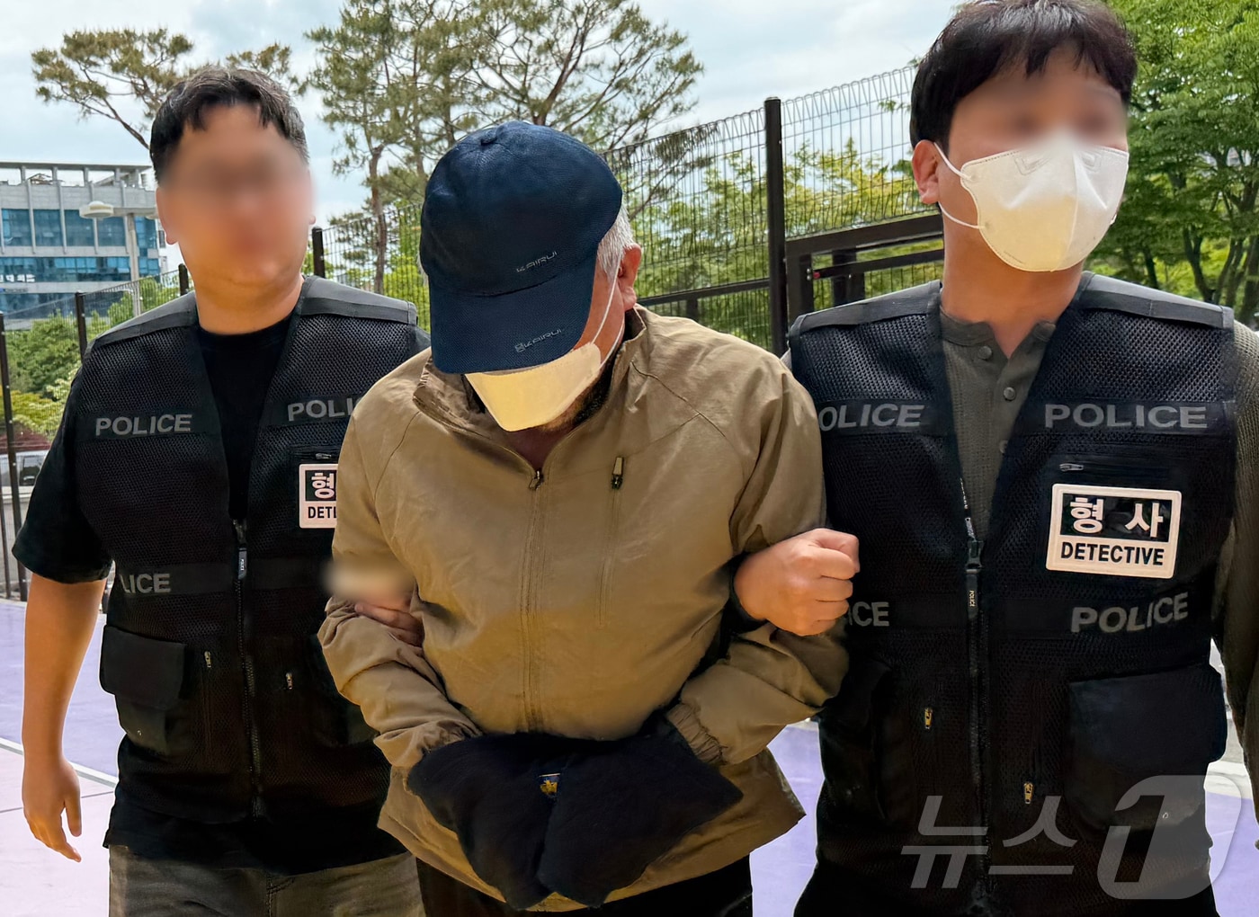 청주 노래방 살해 피의자.(자료사진)/뉴스1