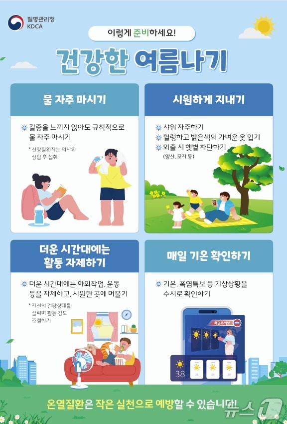 온열진활 예방 홍보물.(강릉시 제공, 재판매 및 DB 금지) 2026.5.14/뉴스1