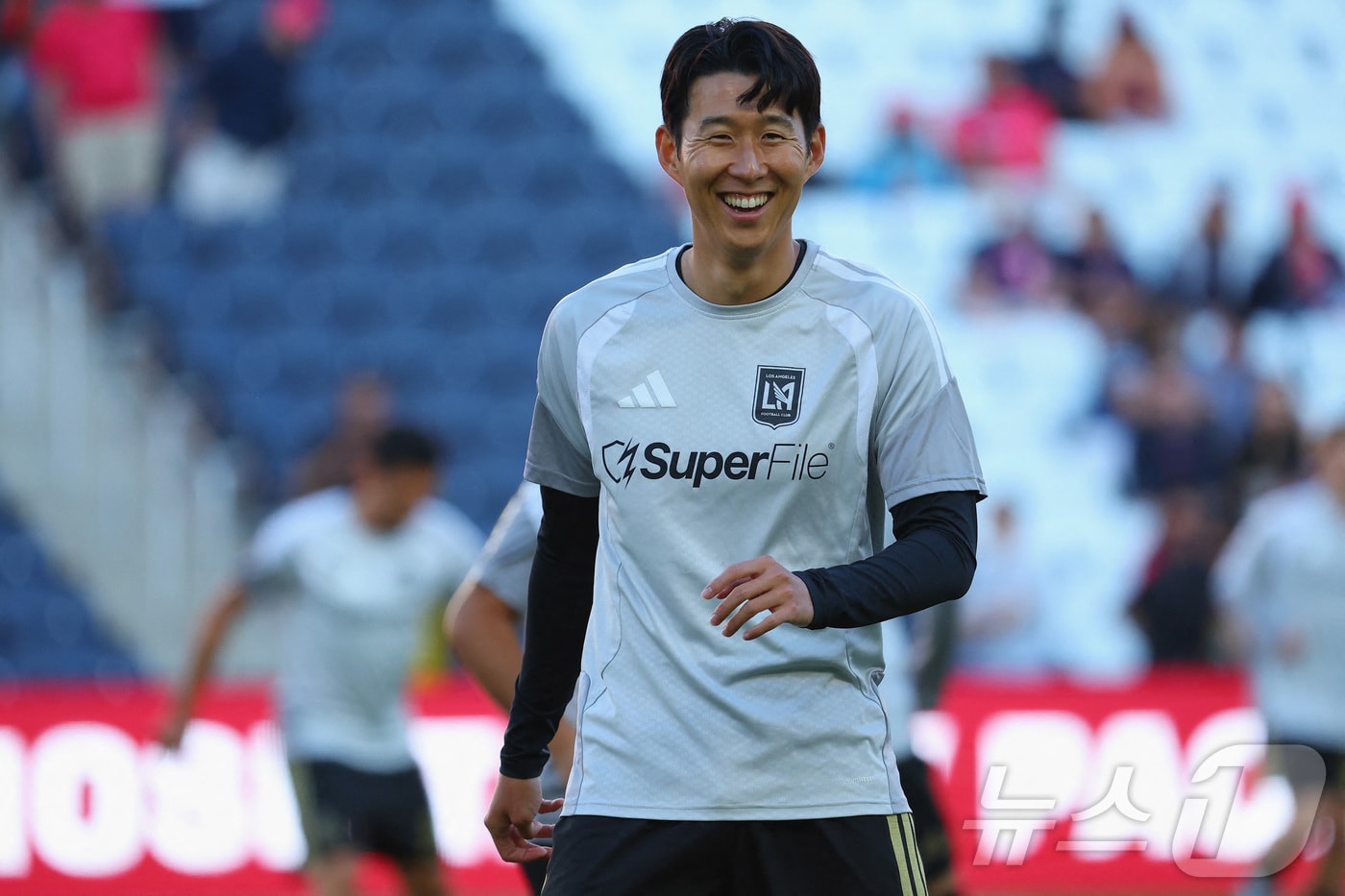 LA FC의 손흥민. ⓒ AFP=뉴스1