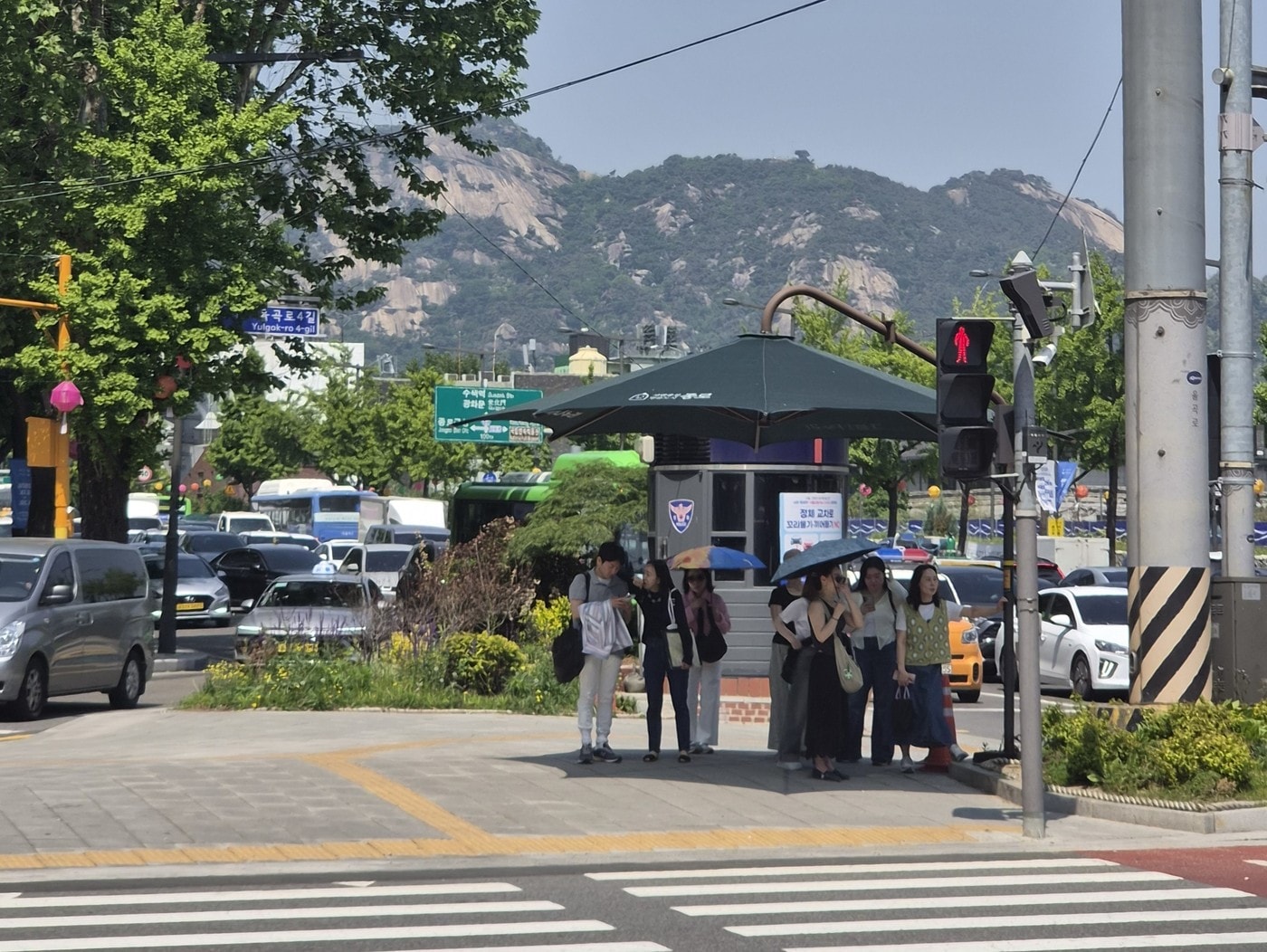 그늘막 설치(종로구 제공)