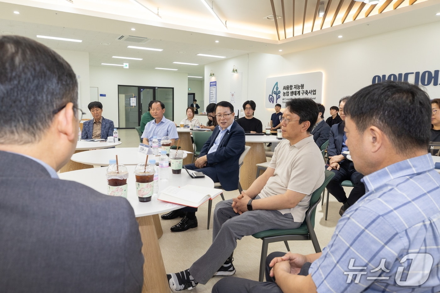 정헌율 시장 'AI 디지털 혁신센터' 현장 간담회…미래 산업 육성 박차