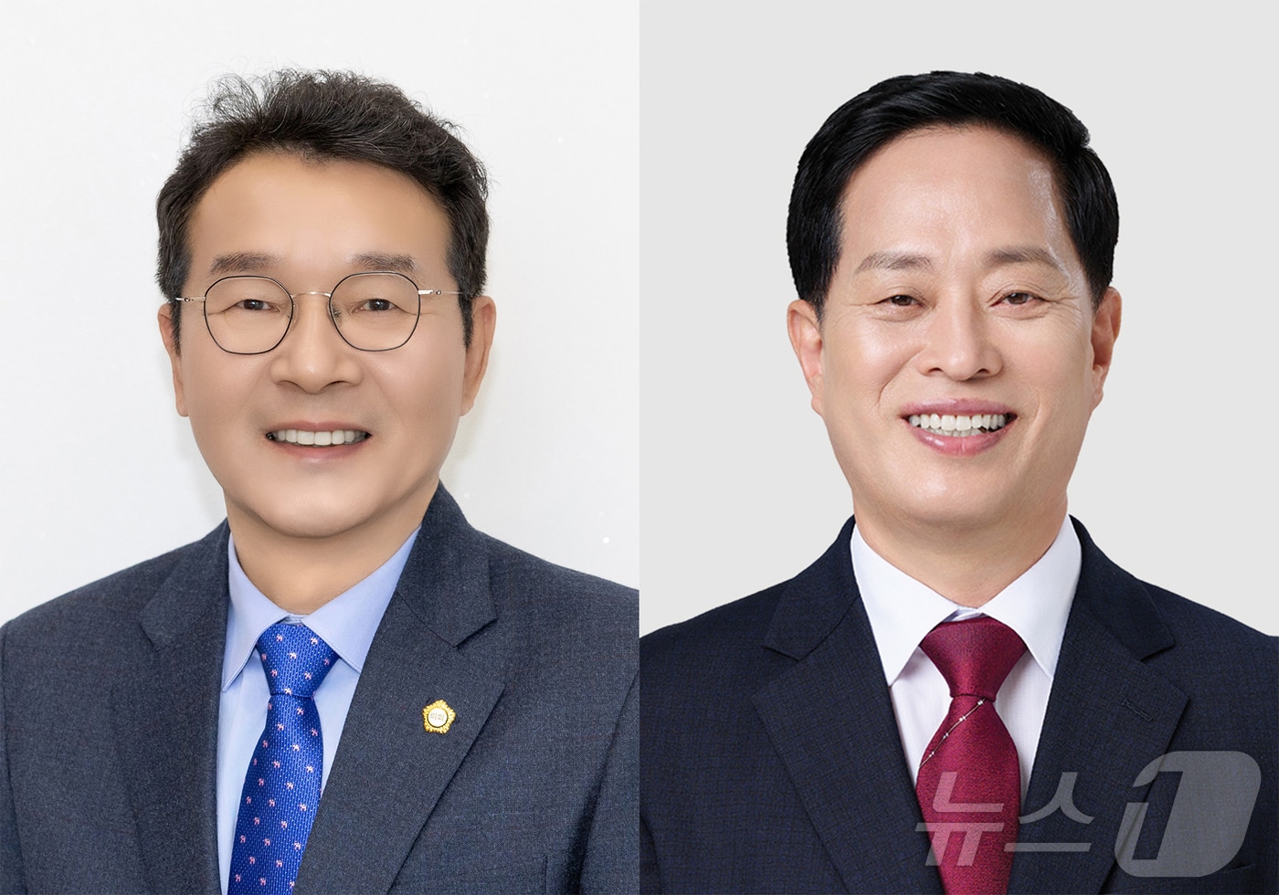 대구 북구청장 선거에 나선 최우영 더불어민주당 후보(왼쪽)와 이근수 국민의힘 후보.ⓒ 뉴스1 이성덕 기자