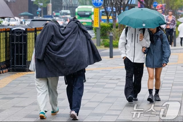 3일 충북 전 지역에서 비(자료사진) 