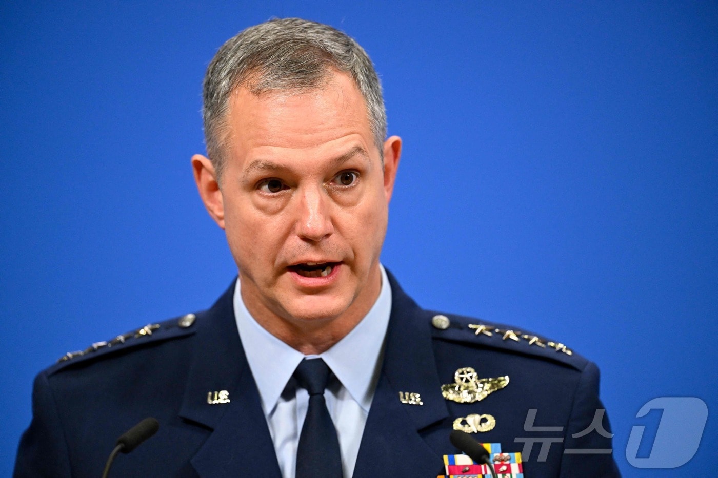 알렉서스 그린케비치 북대서양조약기구(NATO·나토) 유럽연합군 최고사령관(미 공군 대장). 2026.05.19. ⓒ AFP=뉴스1