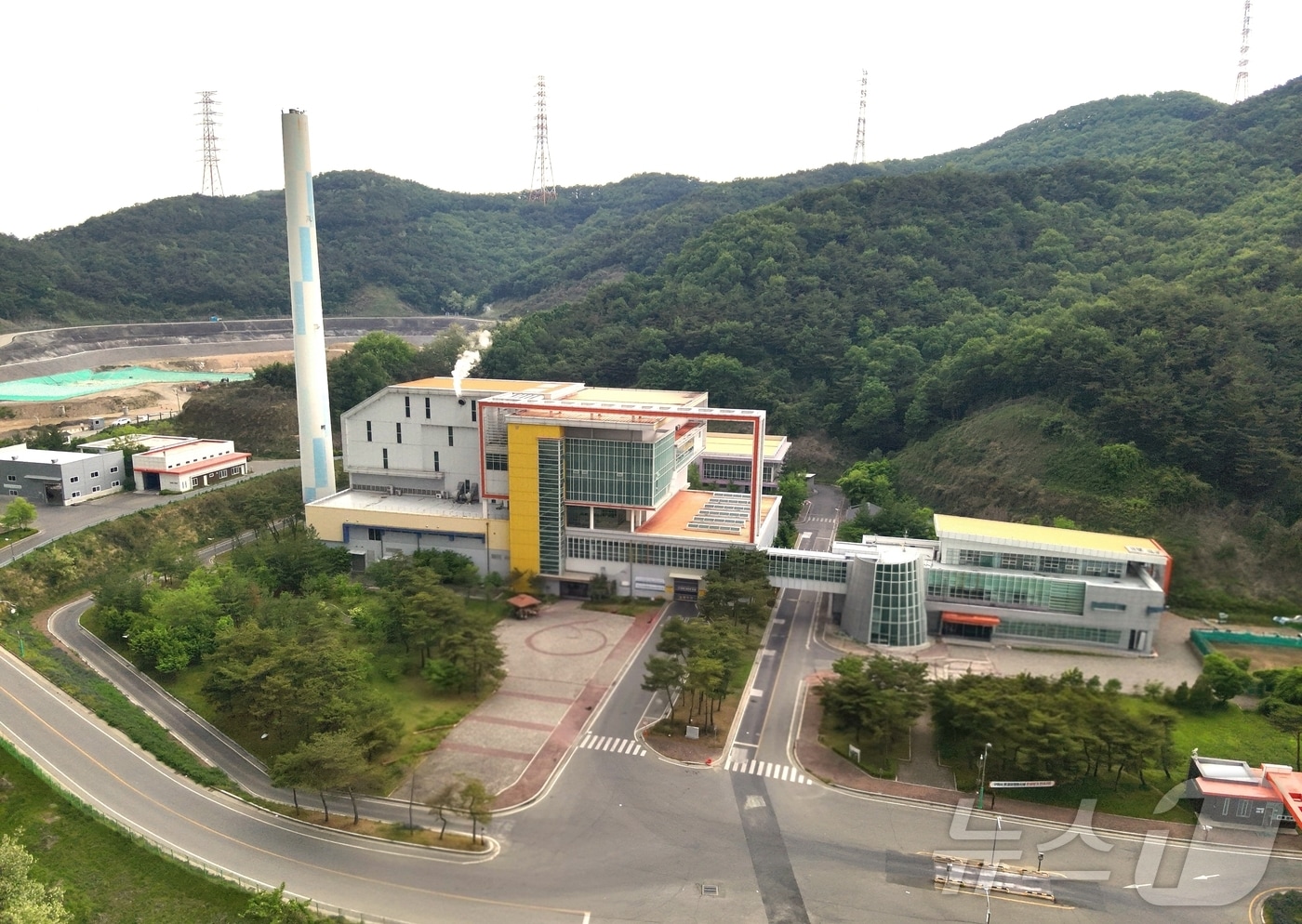구미시 환경자원화 시설 전경 ⓒ 뉴스1 정우용 기자