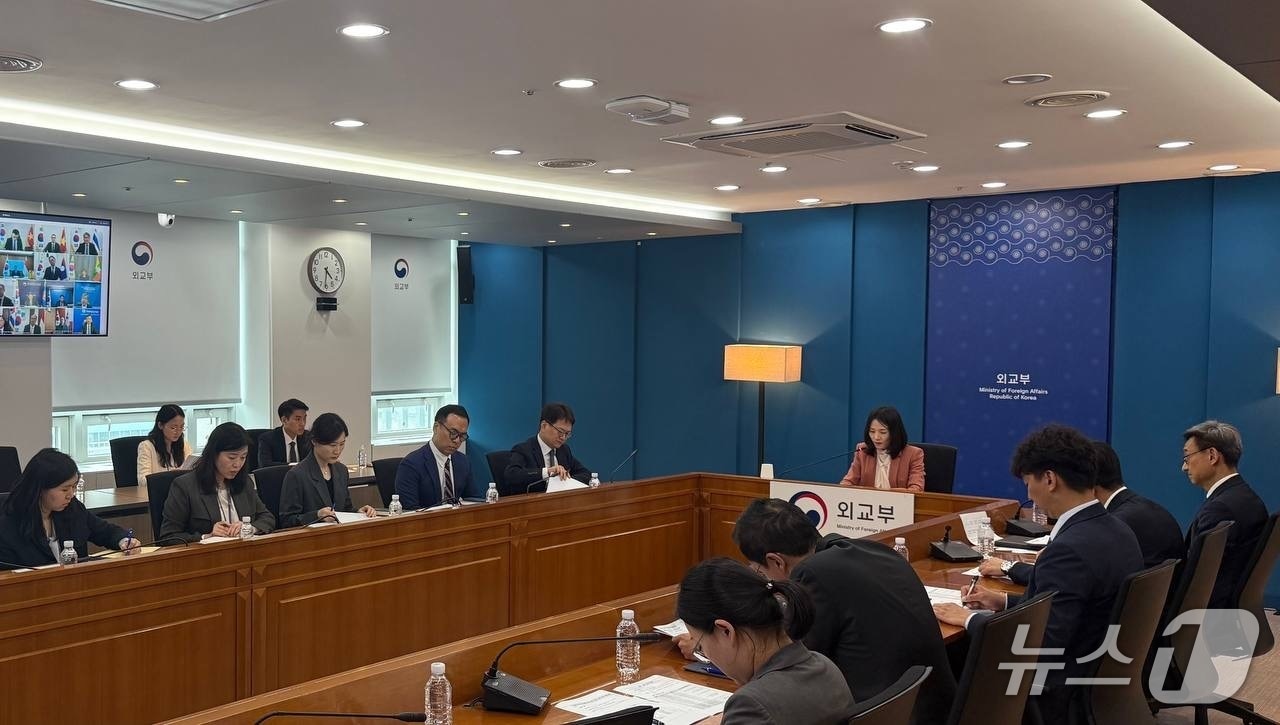 외교부는 21일 김진아 2차관 주재로 '초국가 범죄 대응 관련 동남아·중국 지역 공관장 회의'를 개최했다고 밝혔다 (외교부 제공)