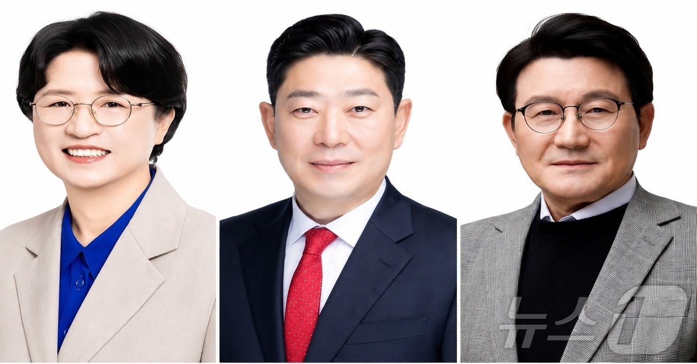 6.3 지방선거 포항시장 선거는 더불어민주당 박희정 후보, 국민의힘 박용선 후보, 무소속 박승호 후보.(뉴스1 자료) 2026.5.25 ⓒ 뉴스1 김대벽기자