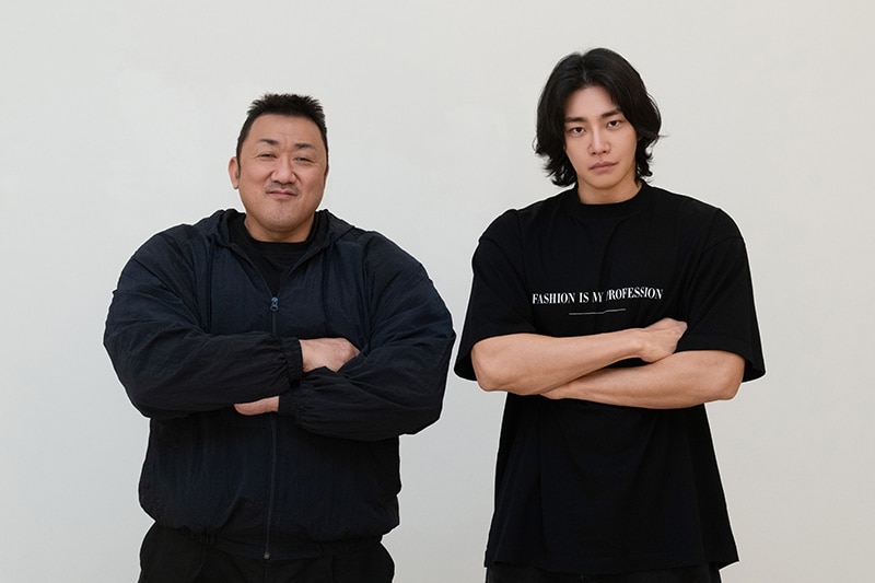 '범죄도시5' 마동석과 김재영