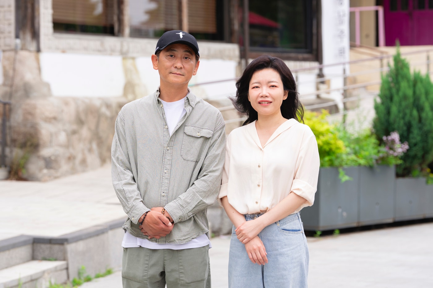 ENA '허수아비' 박준우 감독, 이지현 작가 / 스튜디오 안자일렌 제공