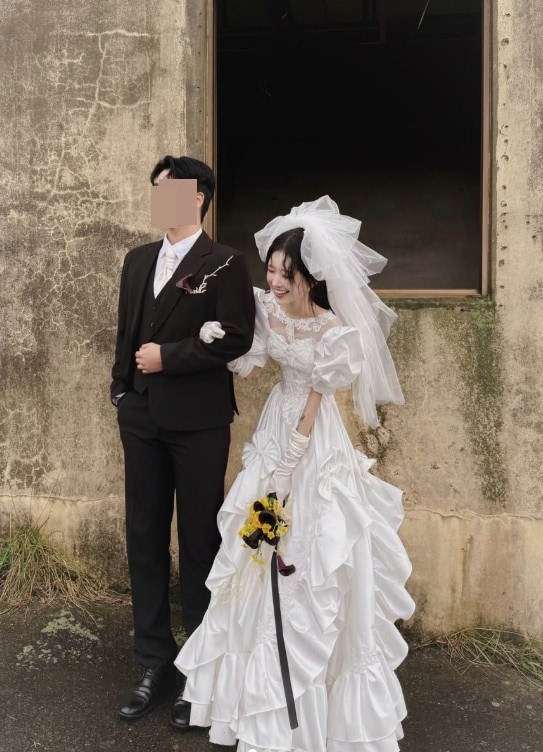 최준희 웨딩 화보/인스타그램 캡처