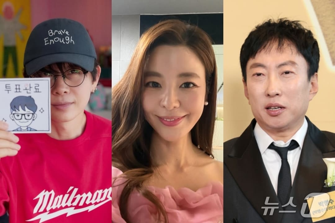 이승환 김규리 인스타그램(왼쪽부터), 박명수=뉴스1 DB