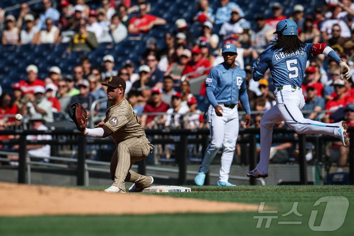 MLB 샌디에이고가 워싱턴에 역전패를 당했다. ⓒ AFP=뉴스1