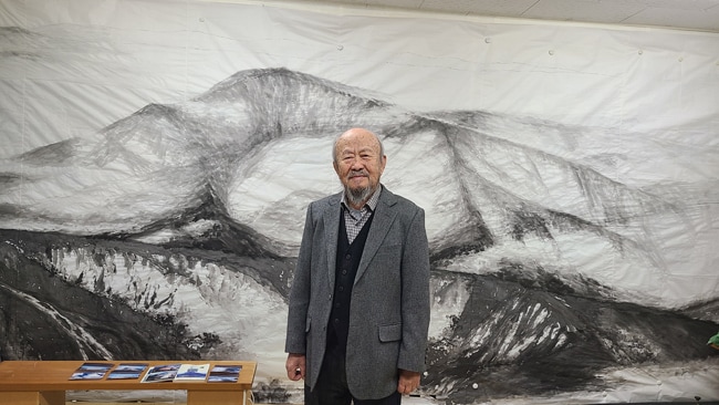 조평휘 화백. (김달진 미술자료박물관 제공)