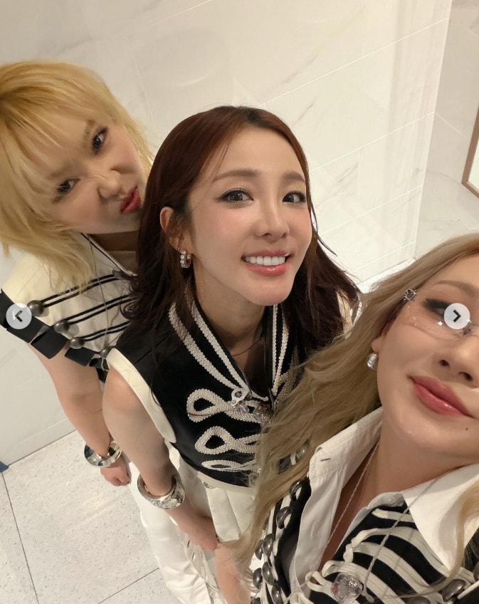 2NE1/인스타그램 캡처