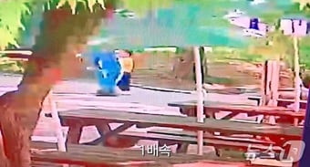 사건 현장 일대 폐쇄회로(CC)TV(온라인커뮤니티 갈무리/뉴스1)
